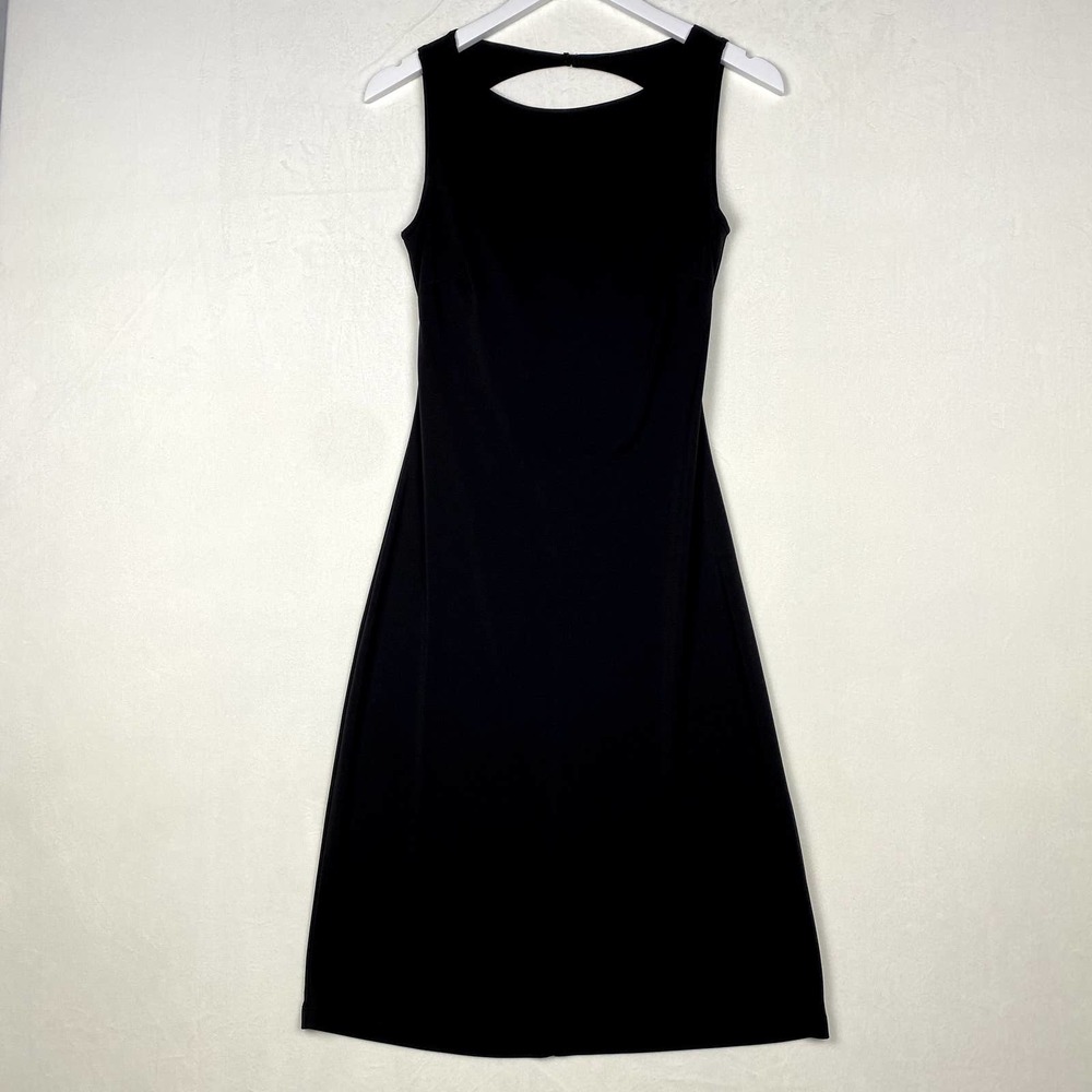 The Limited Women's Size S‎ Black Sleeveless Strappy Open Back Midi Dress